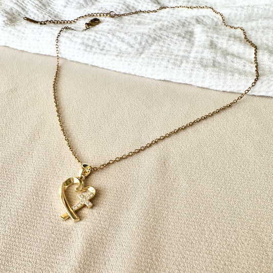 Cross in heart