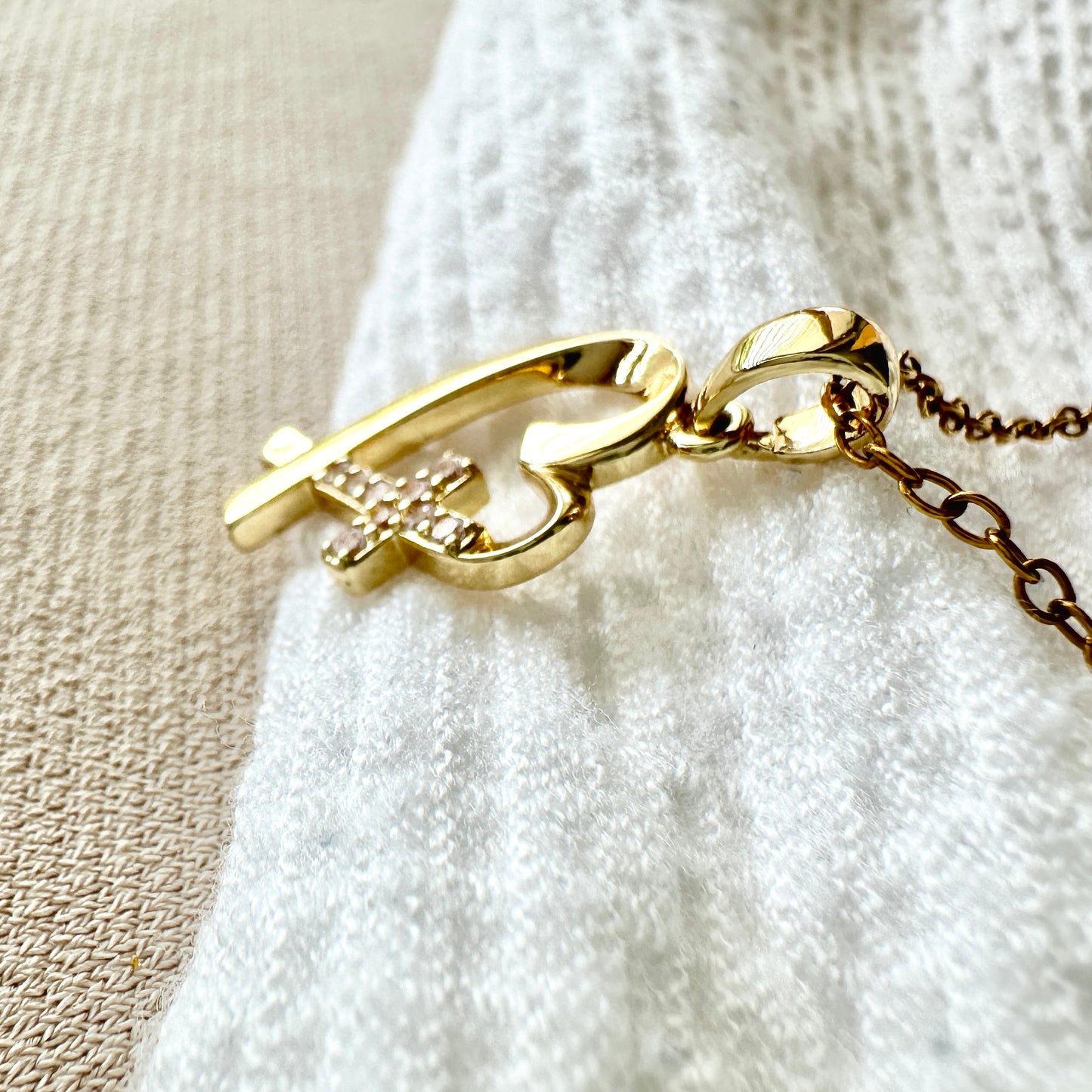 Cross in heart